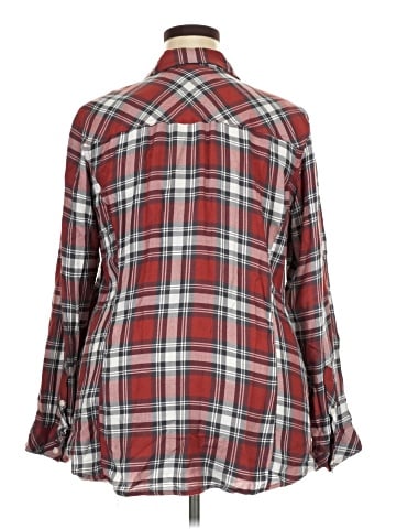Torrid Long Sleeve Button-Down Shirt (view 2)