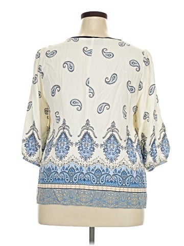 Lane Bryant 3/4 Sleeve Blouse (view 2)