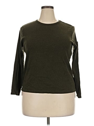 Lauren by Ralph Lauren 3/4 Sleeve T-Shirt (view 1)