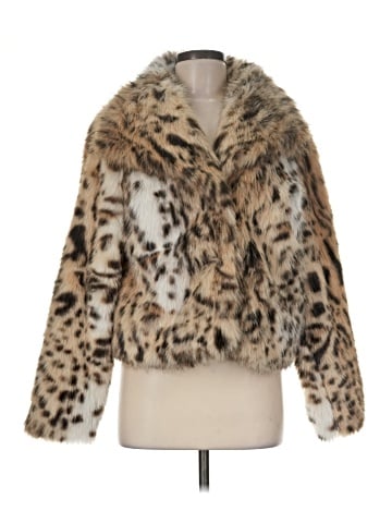 Jessica Simpson Faux Fur Jacket (view 1)