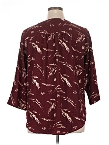 Christopher & Banks 3/4 Sleeve Blouse (view 2)