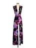 Assorted Brands Tropical Purple Jumpsuit Size M - photo 1