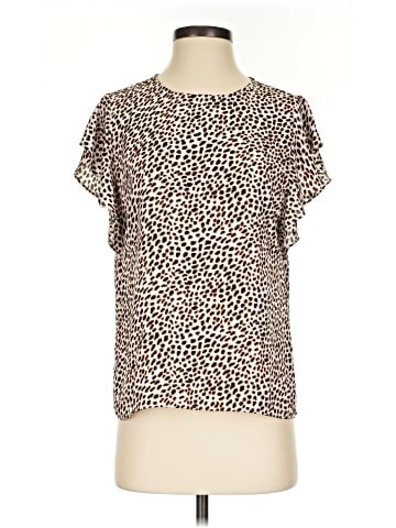 Ann Taylor Factory Short Sleeve Blouse (view 1)