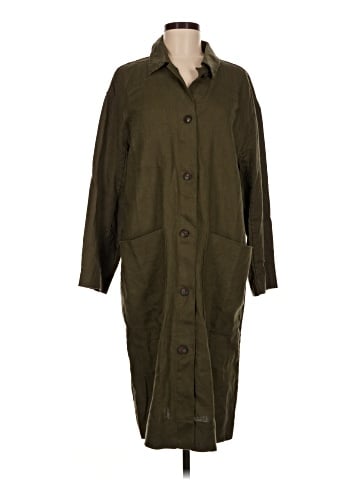 Madewell Linen Oversized Duster Coat (view 1)
