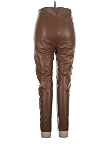 Zara Faux Leather Pants (view 2)