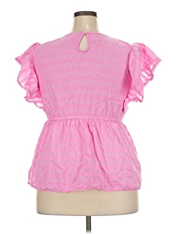 C established 1946 Short Sleeve Blouse (view 2)