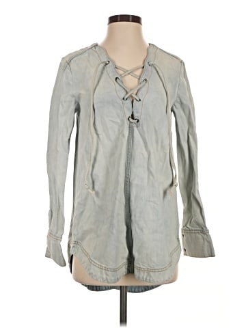 Free People Long Sleeve Blouse (view 1)