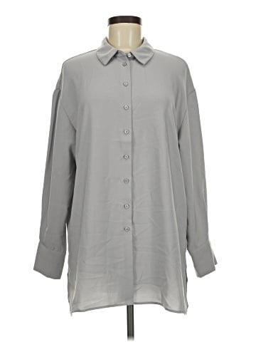 Adrianna Papell Long Sleeve Blouse (view 1)