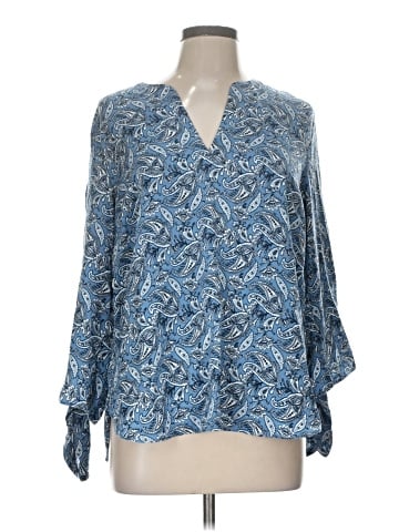MICHAEL Michael Kors Long Sleeve Blouse (view 1)