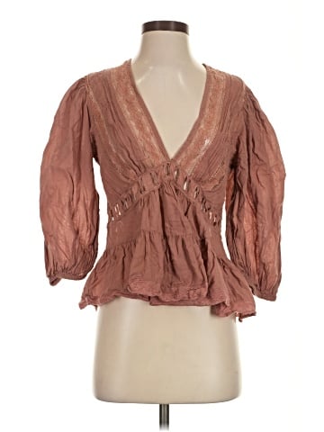 Free People 3/4 Sleeve T-Shirt (view 1)