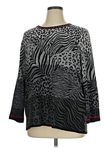 Alfred Dunner Long Sleeve T-Shirt (view 1)