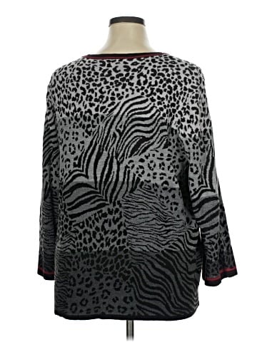 Alfred Dunner Long Sleeve T-Shirt (view 2)