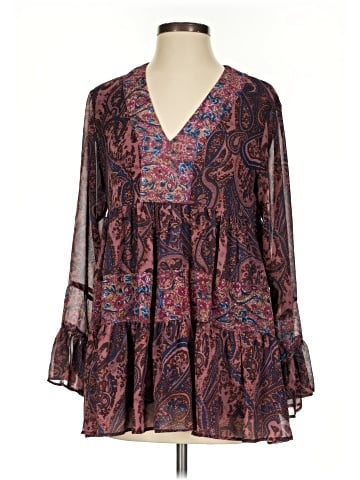 Altar'd State 3/4 Sleeve Blouse (view 1)