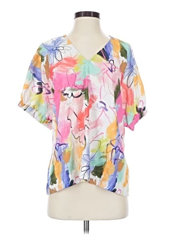 Crosby Short Sleeve Blouse (view 1)