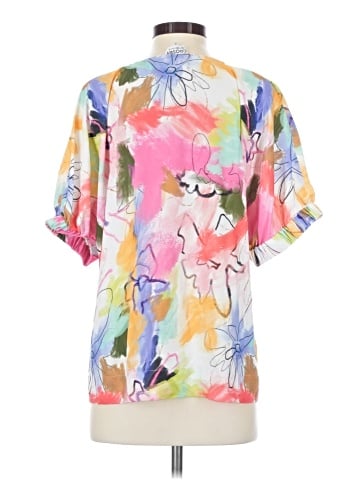 Crosby Short Sleeve Blouse (view 2)