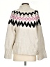 Sanctuary 100% Polyester Chevron-herringbone Ivory Pullover Sweater Size S - photo 2