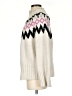 Sanctuary 100% Polyester Chevron-herringbone Ivory Pullover Sweater Size S - photo 5