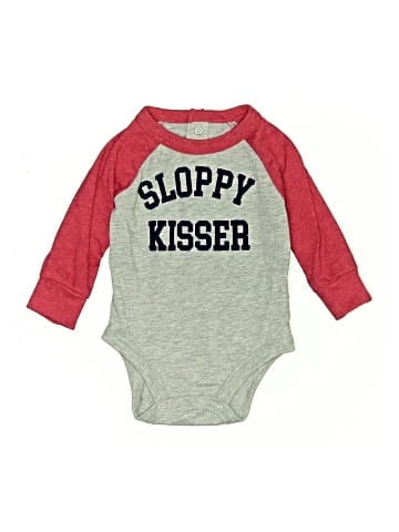 Baby B'gosh Long Sleeve Onesie (view 1)