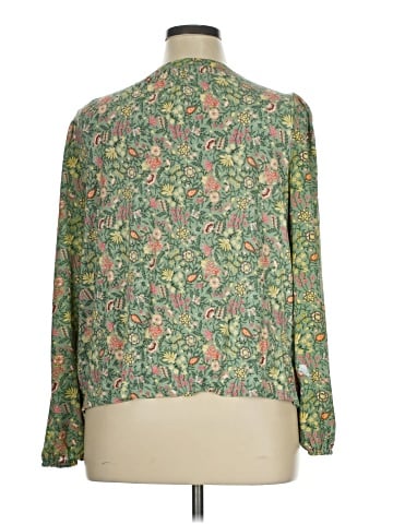 Ann Taylor LOFT Long Sleeve Blouse (view 2)