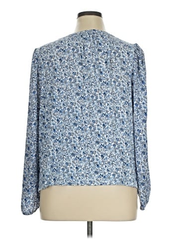 Ann Taylor LOFT Long Sleeve Blouse (view 2)