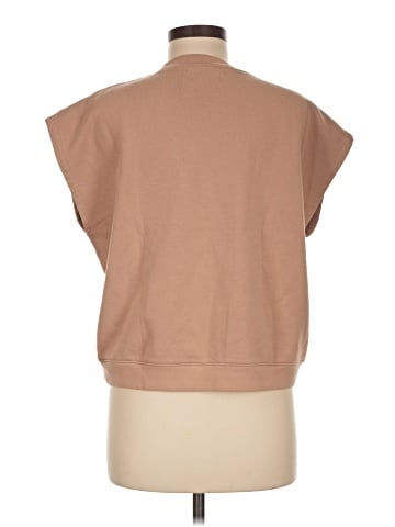 Madewell (Re)sourced Cotton Short-Sleeve Relaxed Sweatshirt (view 2)