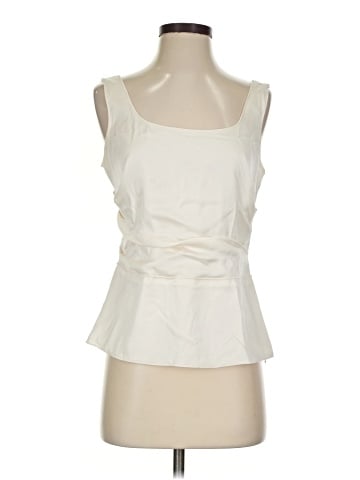 Elie Tahari Sleeveless Silk Top (view 1)