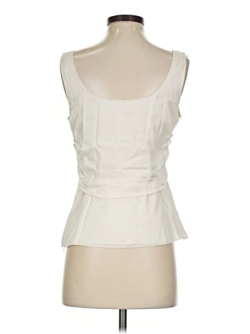 Elie Tahari Sleeveless Silk Top (view 2)