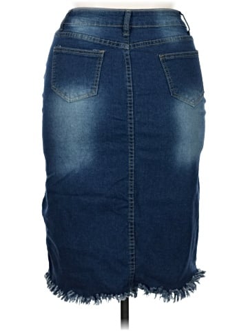 Unbranded Denim Skirt (view 2)