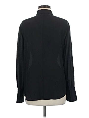 Club Monaco Long Sleeve Silk Top (view 2)