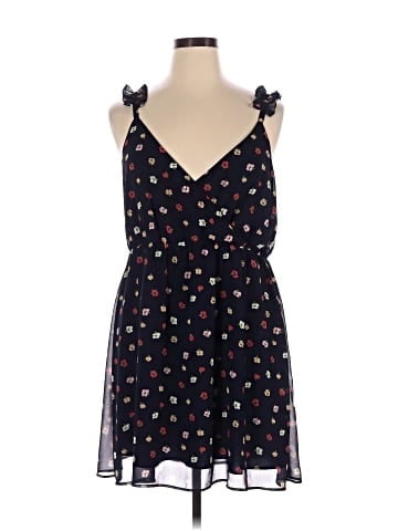 Madewell Ruffle-Strap Wrap Dress in Confetti Floral (view 1)