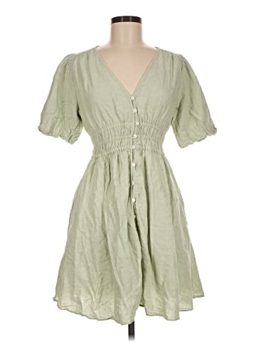 Madewell Linen-Blend Sophia Mini Dress (view 1)