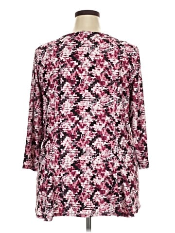NY Collection 3/4 Sleeve Blouse (view 2)