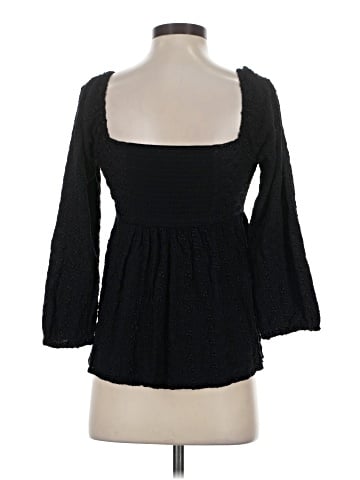 American Eagle Outfitters 3/4 Sleeve Blouse (view 2)