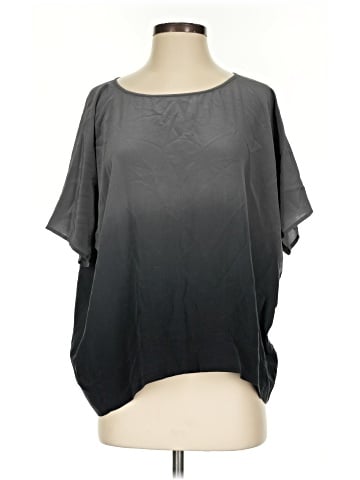 Eileen Fisher Short Sleeve Silk Top (view 1)