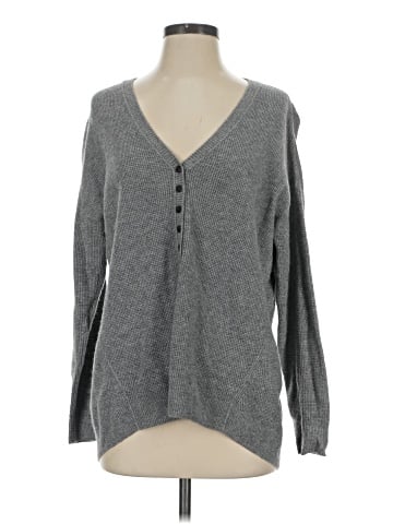 Madewell Asherton Waffle Henley Sweater (view 1)