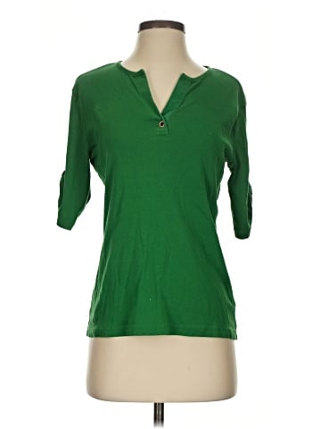 Lauren by Ralph Lauren 3/4 Sleeve Top (view 1)
