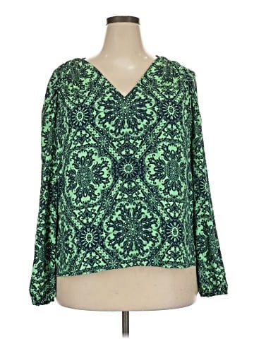 Ann Taylor LOFT 3/4 Sleeve Blouse (view 1)