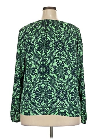 Ann Taylor LOFT 3/4 Sleeve Blouse (view 2)