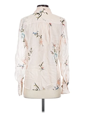Joie Long Sleeve Silk Top (view 2)