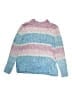 Alfred Dunner 100% Polyester Color Block Blue Pullover Sweater Size XL - photo 2