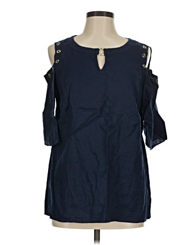 JM Collection 3/4 Sleeve Blouse (view 1)
