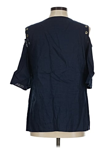 JM Collection 3/4 Sleeve Blouse (view 2)