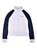 Nike 100% Polyester Color Block White Track Jacket Size M (youth) - photo 1