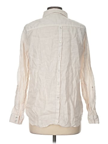 Sigrid Olsen Long Sleeve Button-Down Shirt (view 2)
