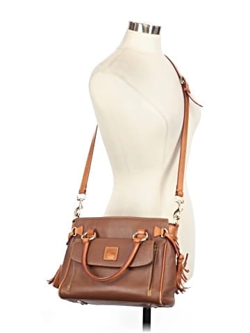 Dooney & Bourke Leather Satchel (view 2)