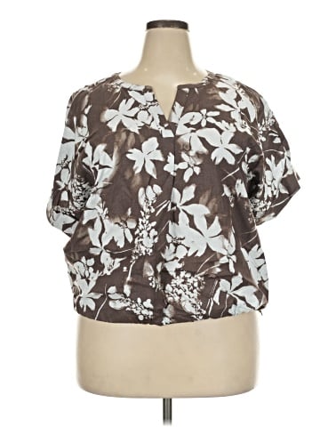 Simply Vera Vera Wang Short Sleeve Blouse (view 1)