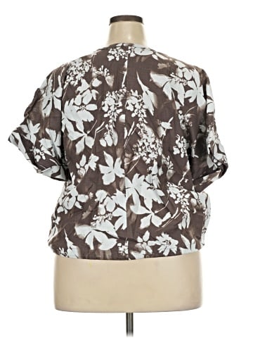 Simply Vera Vera Wang Short Sleeve Blouse (view 2)