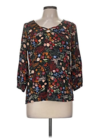 Skies Are Blue 3/4 Sleeve Blouse (view 1)