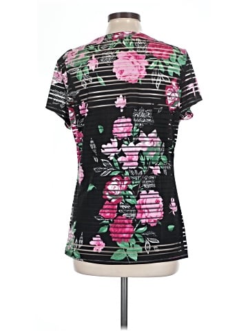INC International Concepts Short Sleeve Blouse (view 2)