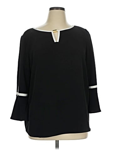 Calvin Klein 3/4 Sleeve Blouse (view 1)